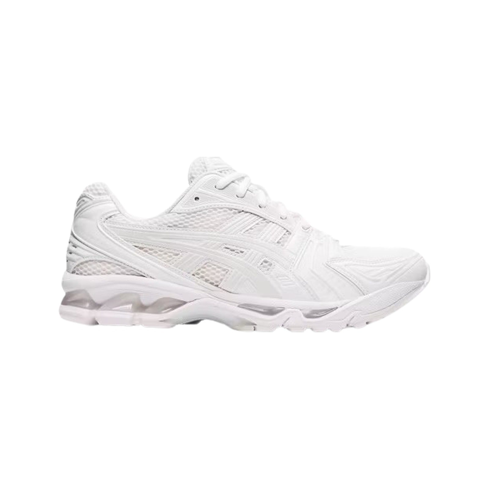 ASICS Gel-Kayano 14 Blanc Intégral - vue latérale
